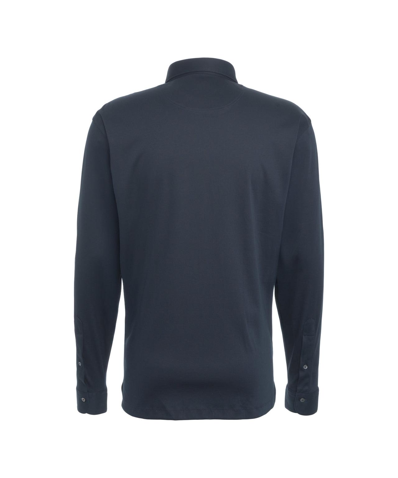 Polo shirt with long sleeves Product Image