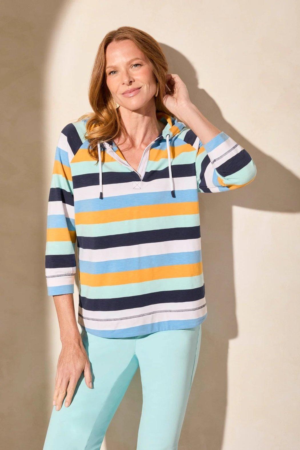 Drawstring Raglan Hoodie Product Image