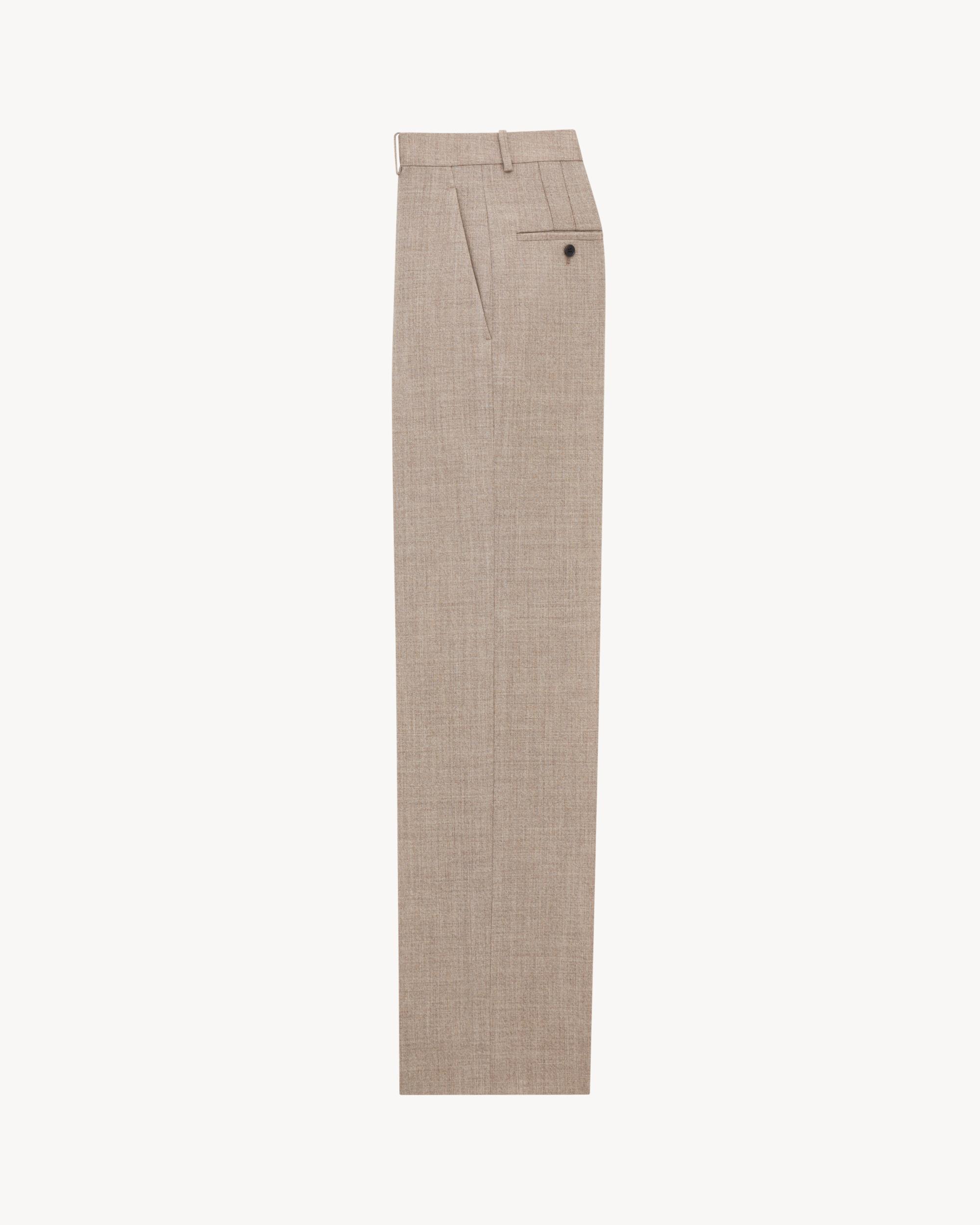 high-rise pants in wool Product Image