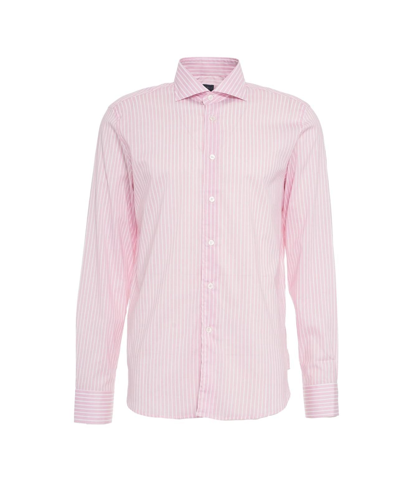 Fine cotton shirt with stripes Product Image