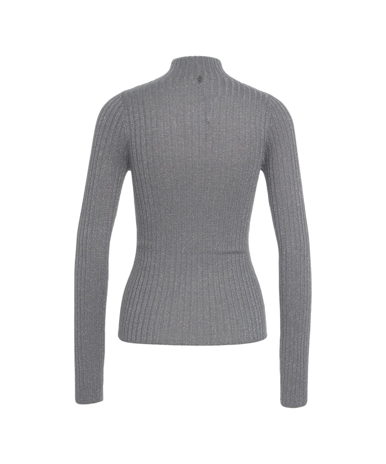 Lurex turtleneck sweater Product Image