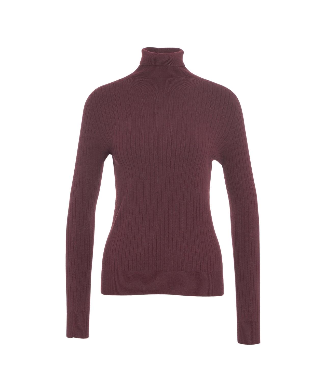 Turtleneck knit sweater Product Image