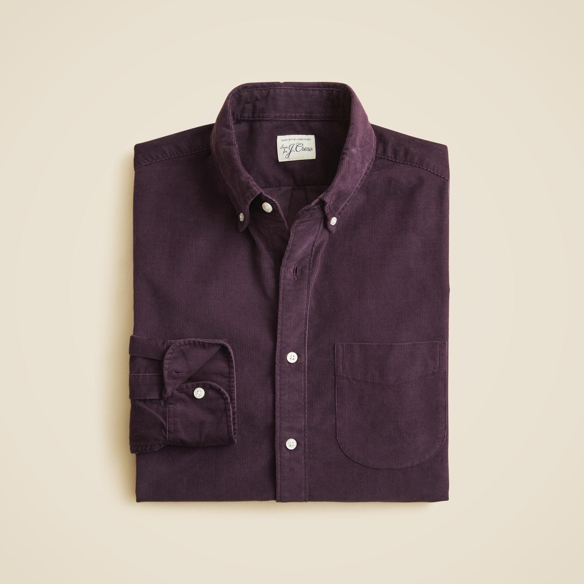 Fine-wale corduroy shirt Product Image