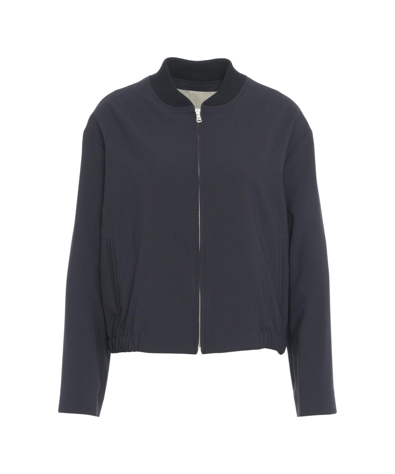 Virgin wool blend blouson Product Image