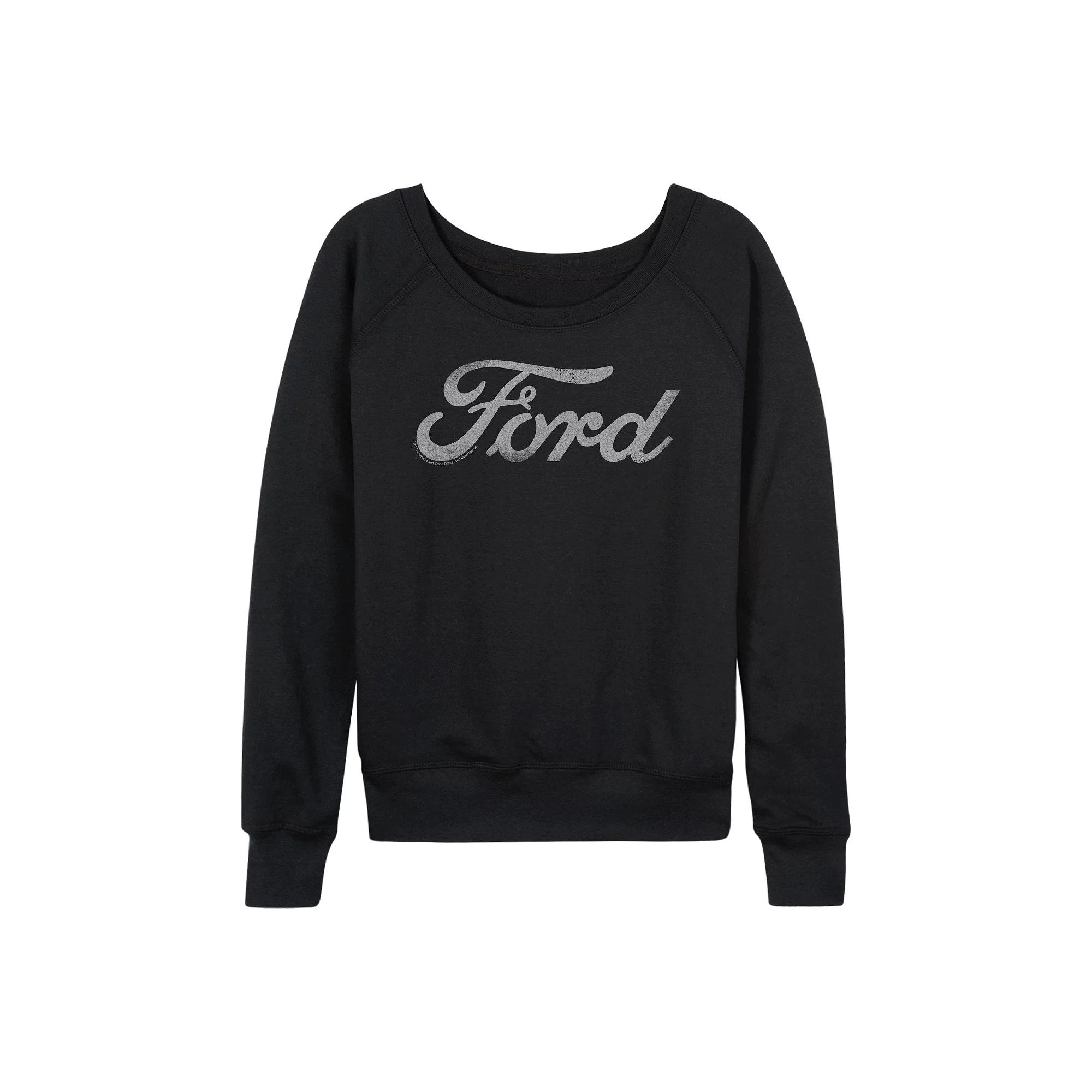 Women's Friends Happy Christmas Eve Eve French Terry Long Sleeve Tee,  Product Image