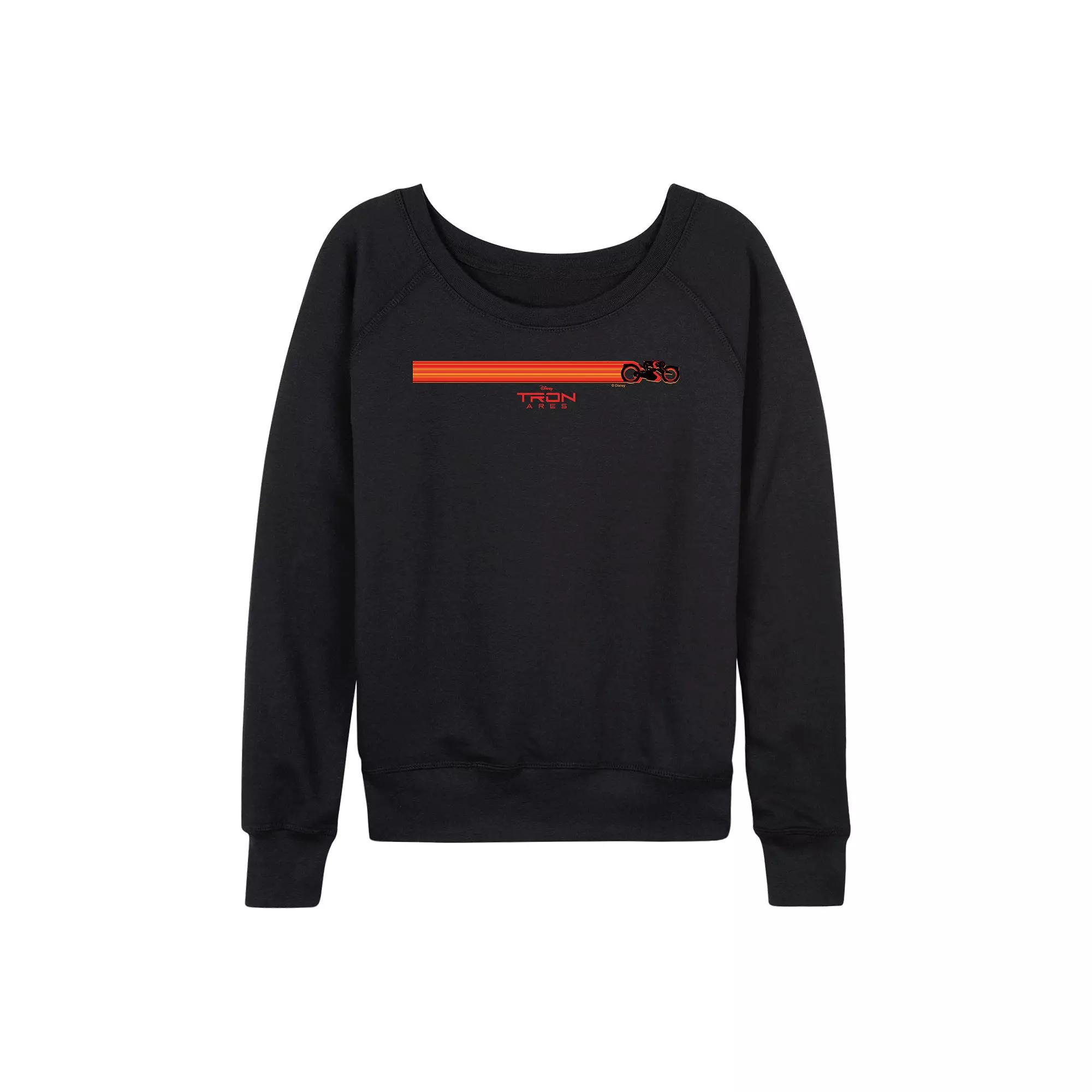 Women's Disney's Tron: Ares Motorcycle Graphic Long Sleeve Tee,  Product Image