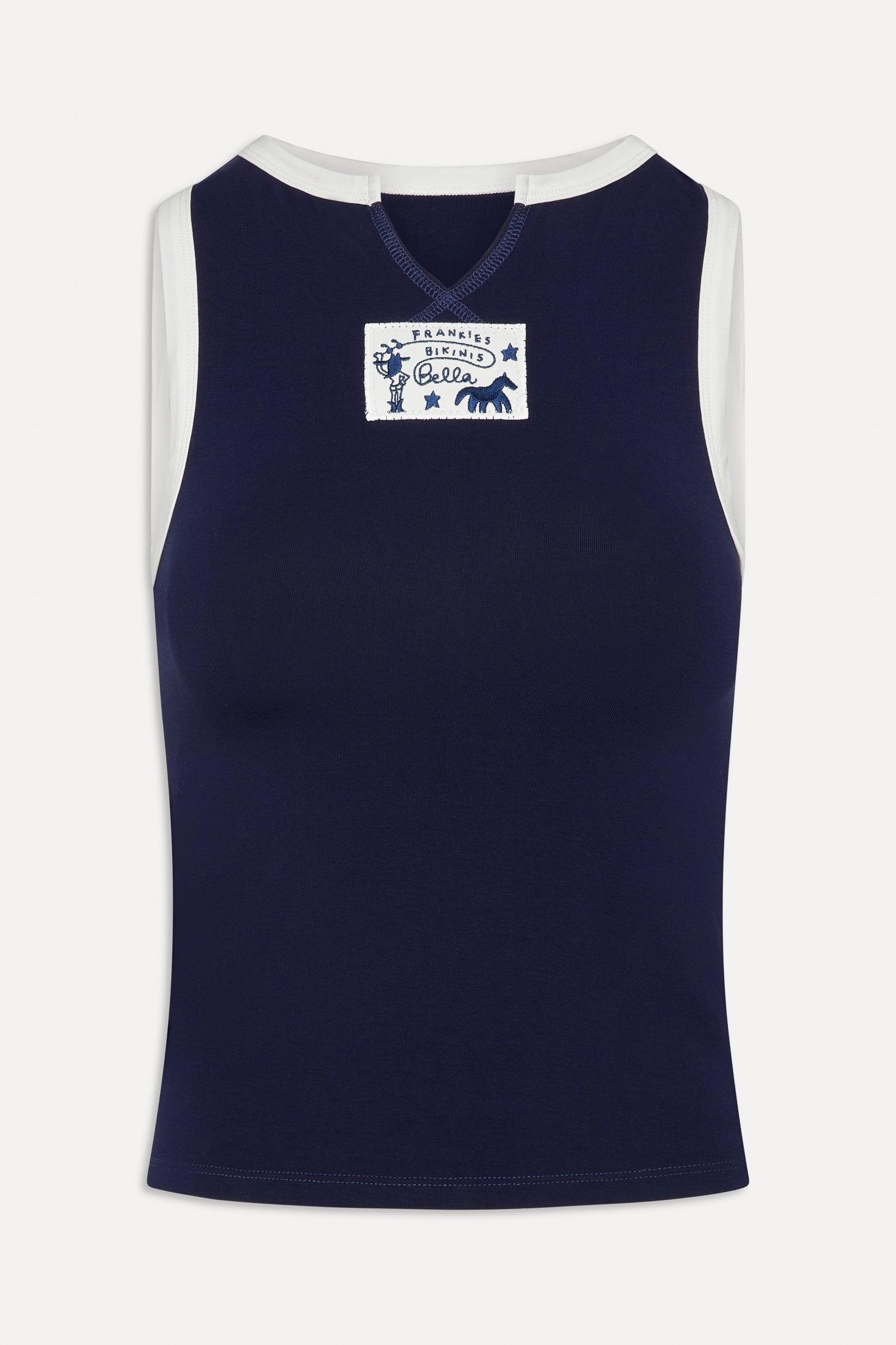 x BELLA HADID Dreamer Tank Top - Lone Star Blue Product Image