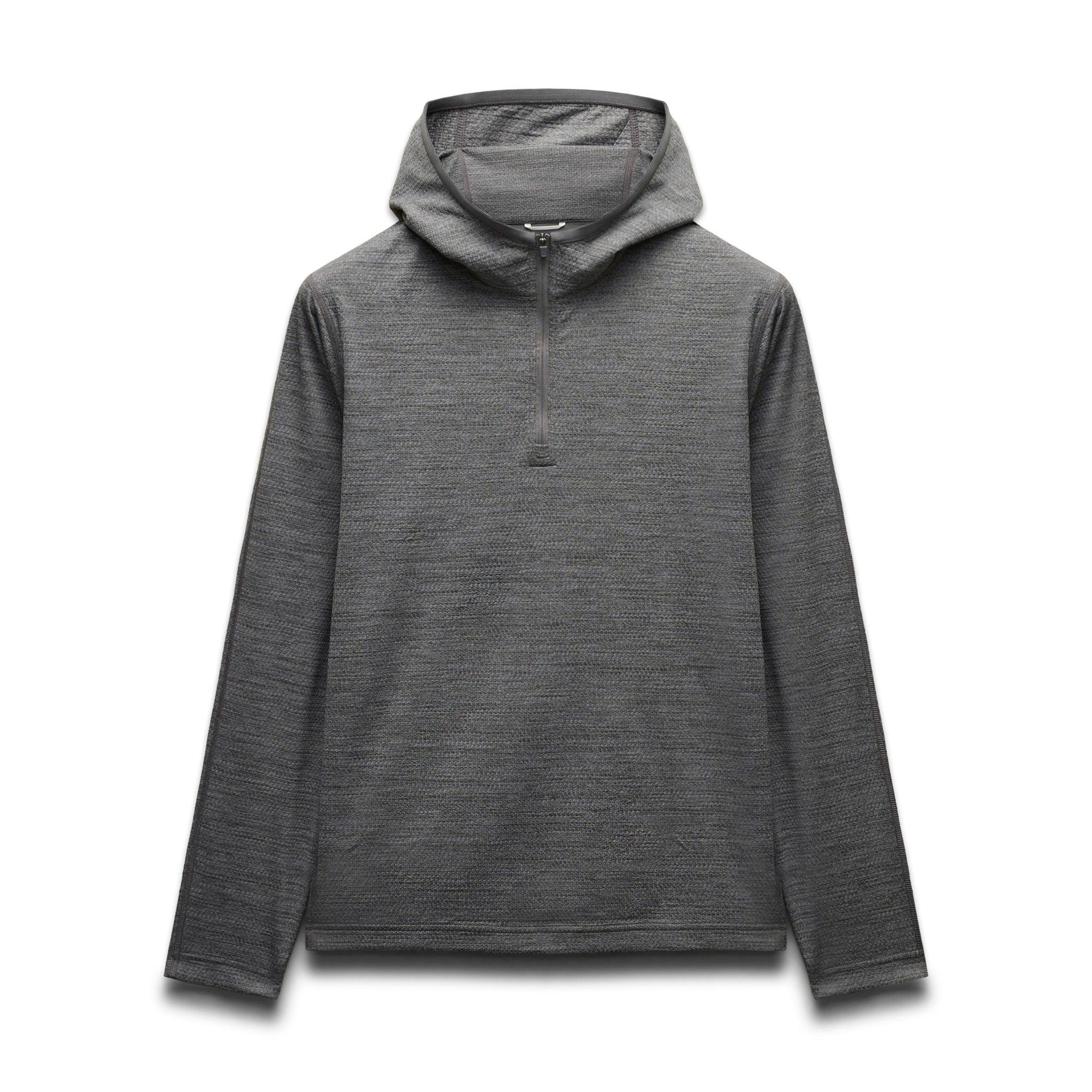 Solotex Mesh Tiebreak Standard Quarter Zip Hoodie Male Product Image