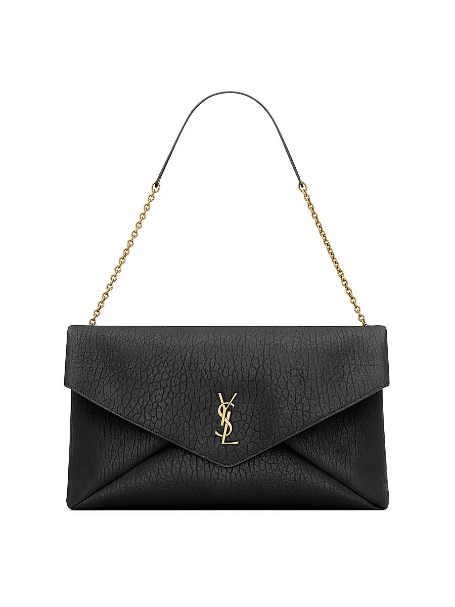 Womens Cassandre XXL Envelope Pouch on Chain in Lambskin Product Image