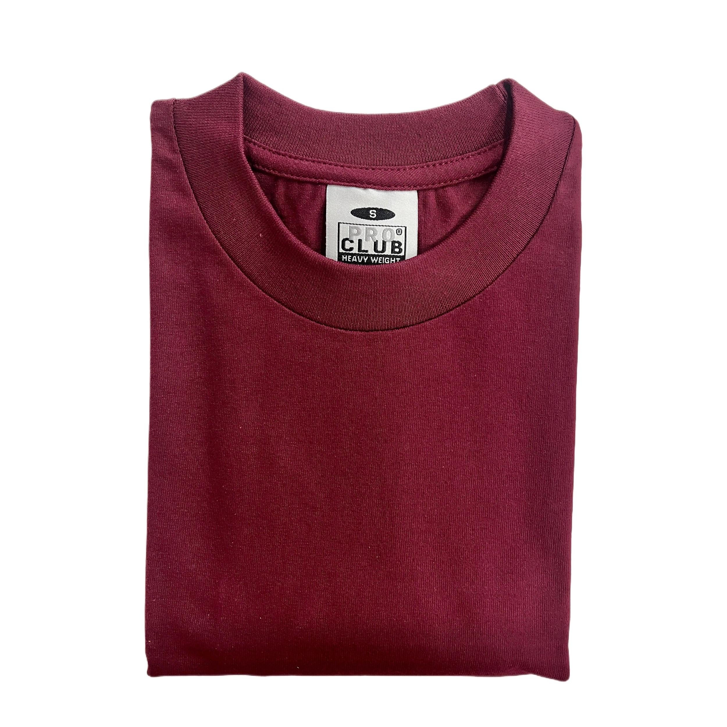 Pro Club Men's Heavyweight Cotton Short Sleeve Crew Neck T-Shirt (More Colors) Male Product Image