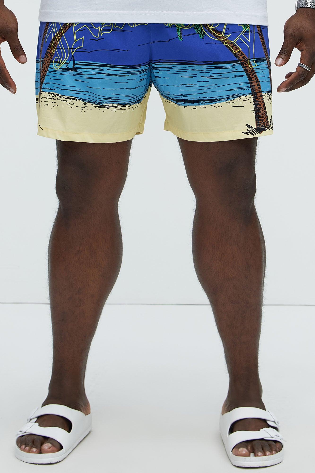 Jamaican Shore Swim Trunk - Blue Product Image