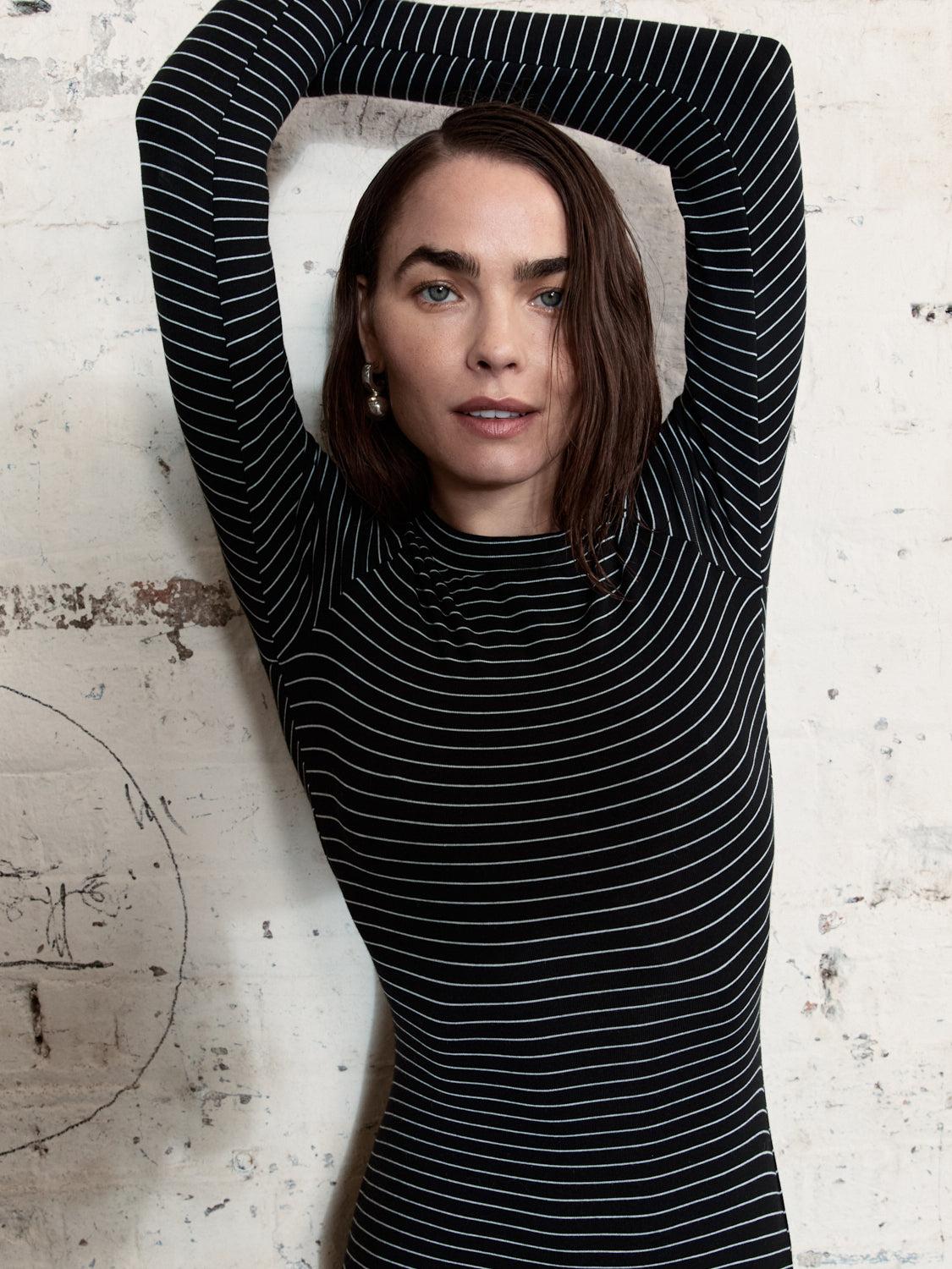 Toni Maxi Dress Stripe Product Image