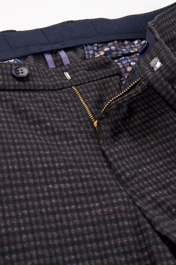 Bugatti Chinos with Modern Cut in Multi-Check Product Image