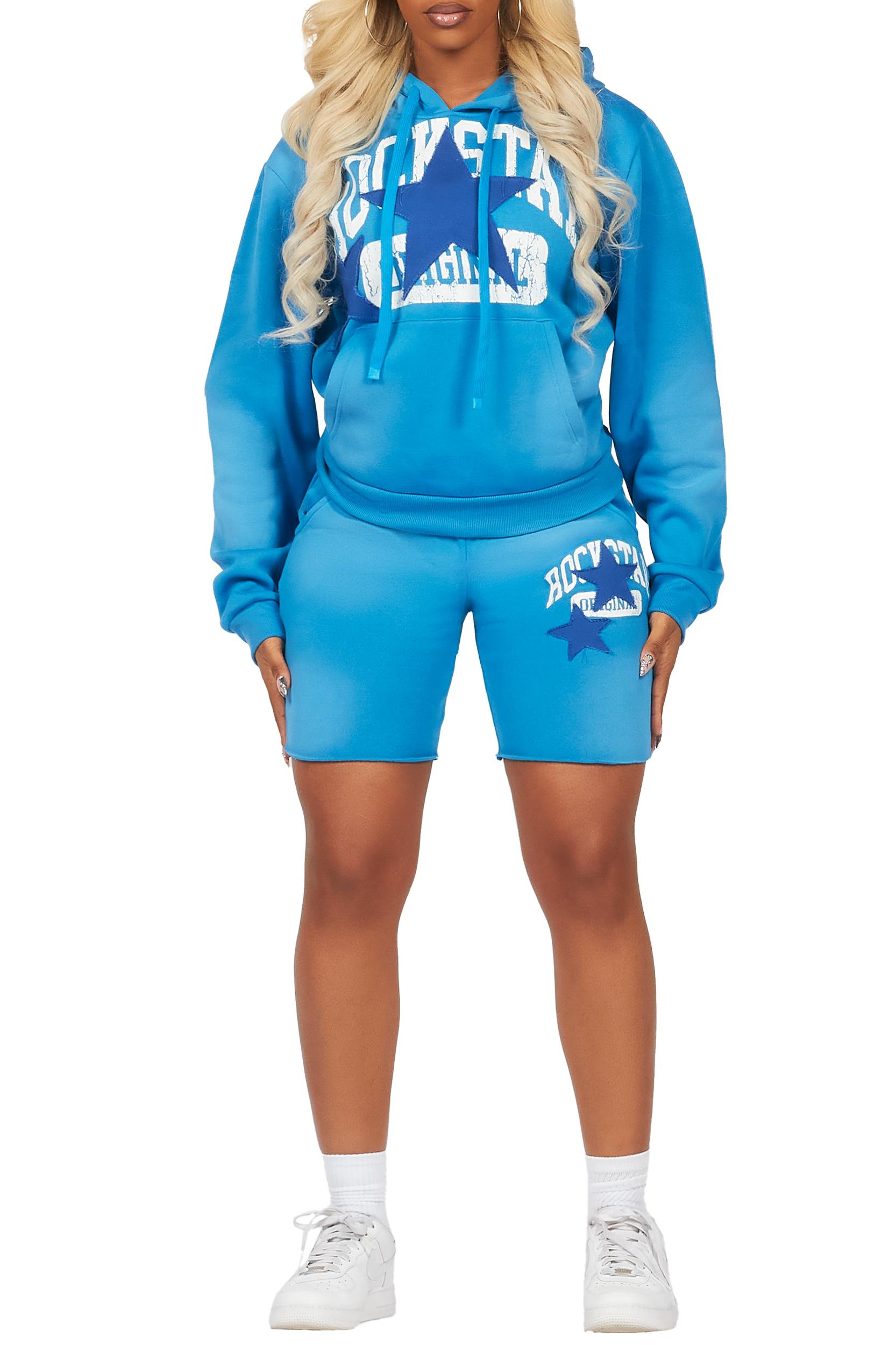 Ivelisse Blue Short Set Female Product Image