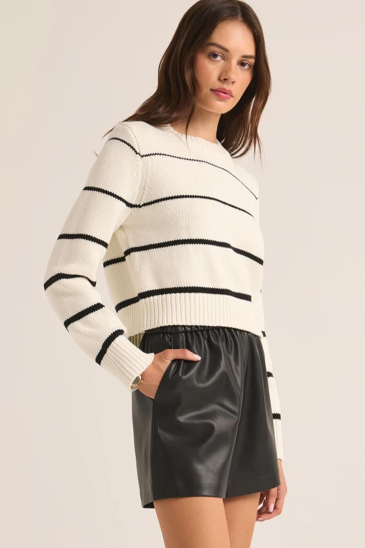 Milan Stripe Sweater Product Image