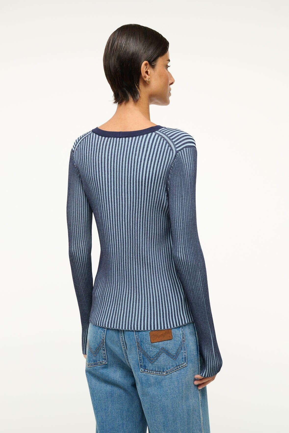 CARGO SWEATER | NAVY CLEAR BLUE Product Image