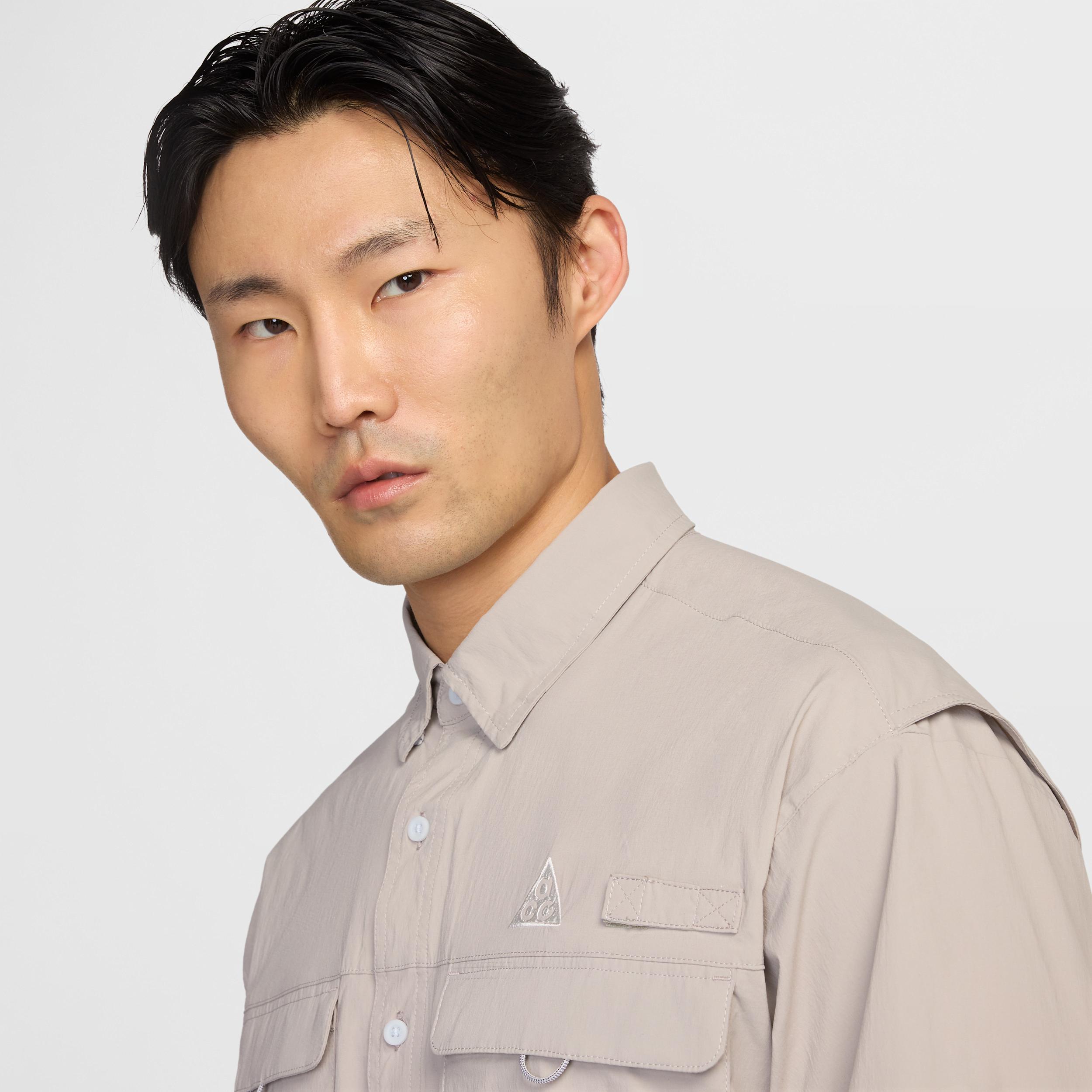 Mens Nike ACG Orb Weaver Dri-FIT ADV UV Long-Sleeve Shirt | HJ2465-009 Product Image