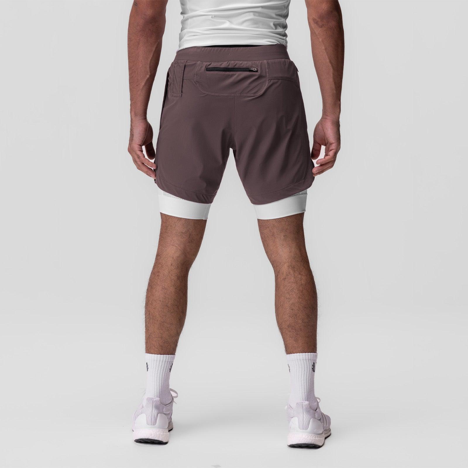 0866. Tetra-Lite® 7" Liner Short - Nightshade "Cyber"/White Male Product Image