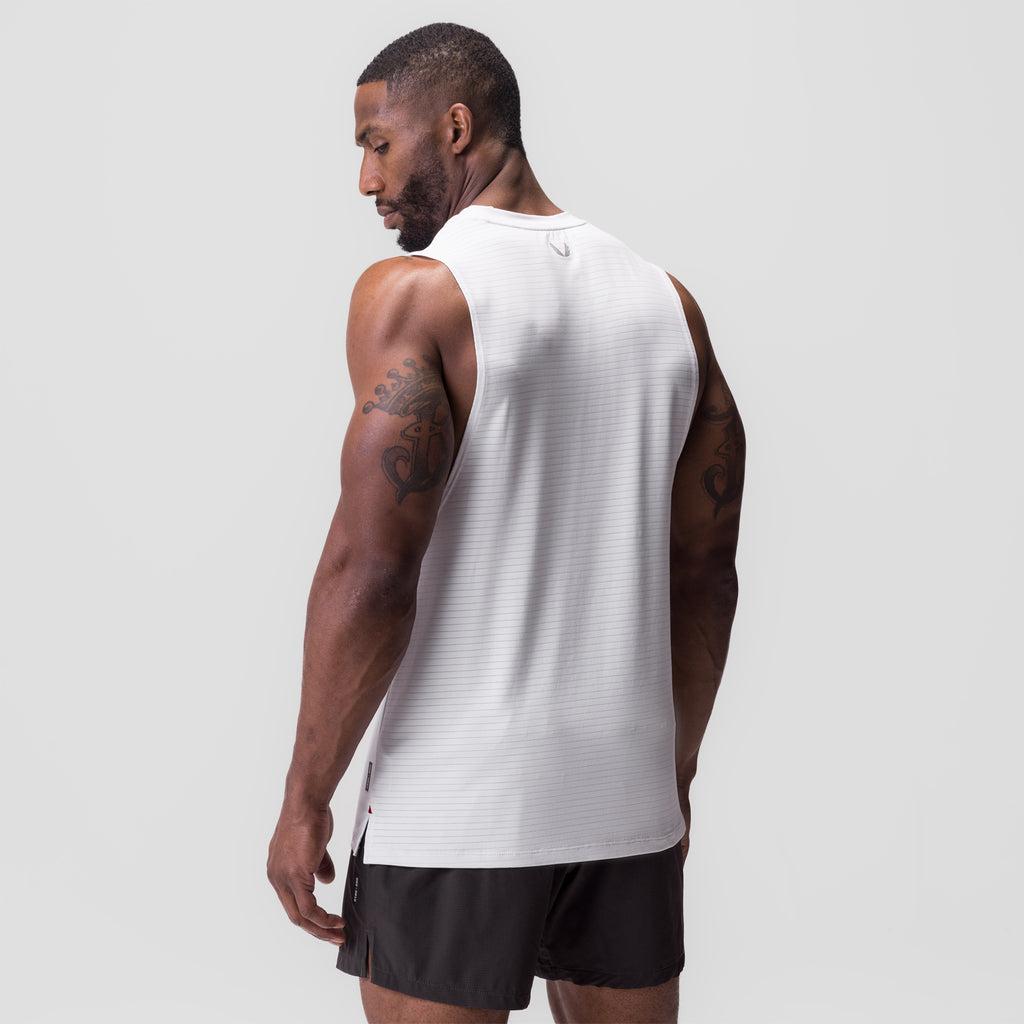 0837. 3D-Lite® 2.0 Muscle Tank - White "RP" Product Image