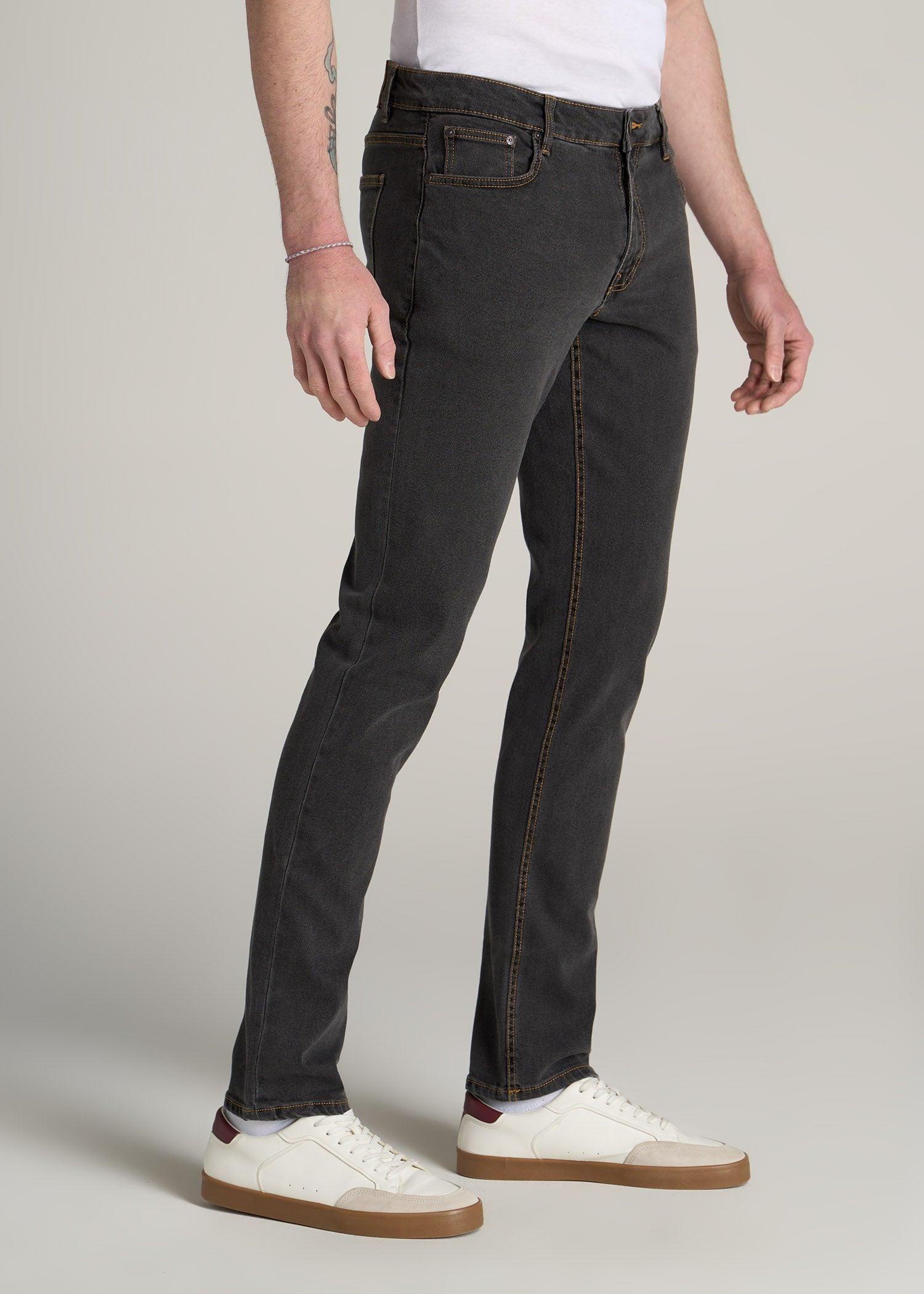 LJ&S TAPERED Jeans for Tall Men in Vintage Black Male Product Image