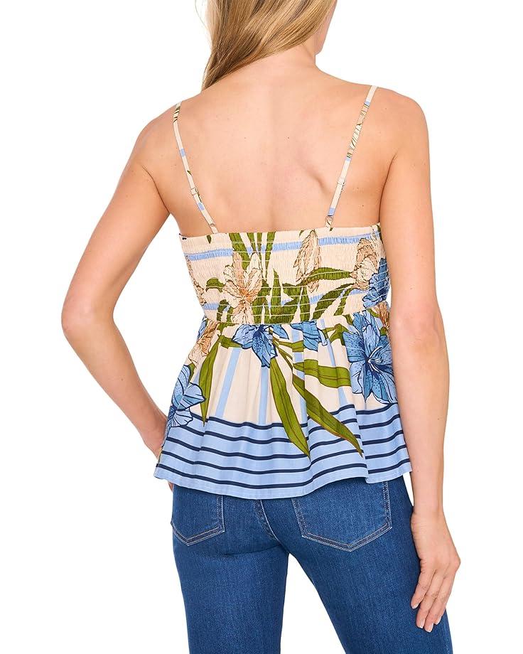 Wrap Front Sleeveless Blouse Product Image