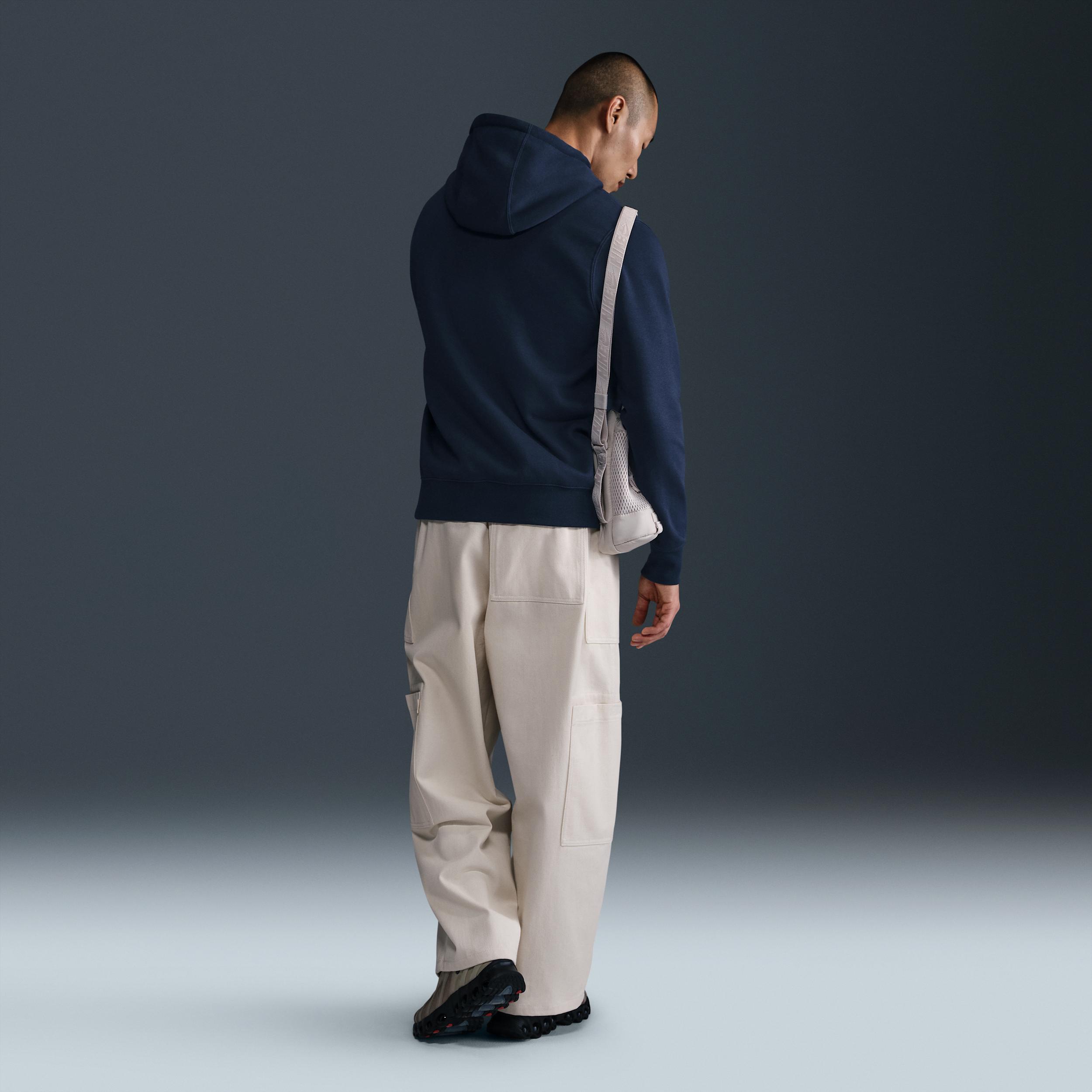 Nike Mens Club Pullover Fleece Hoodie | FN3859-451 Product Image