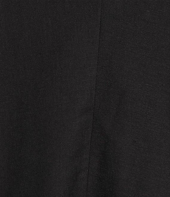 Gibson & Latimer Woven Crew Neck Sleeveless Deep Backline Twist Caftan Dress Product Image