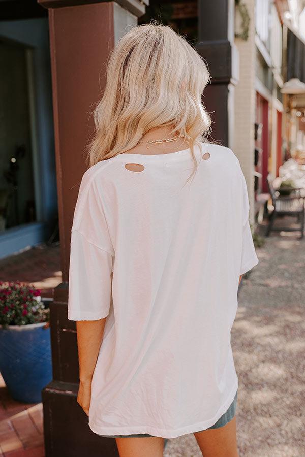 Pink Floyd Dark Side Tour Distressed Graphic Tee Product Image