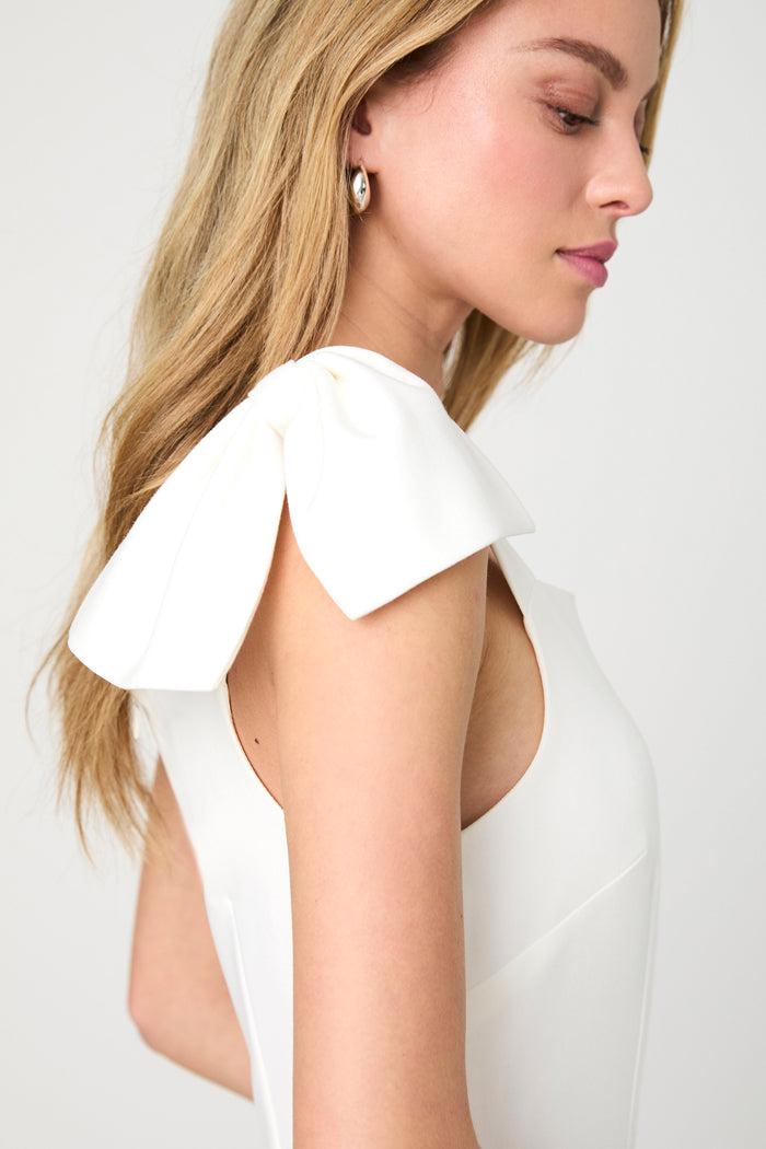 Whisper Bow Mini Dress Product Image