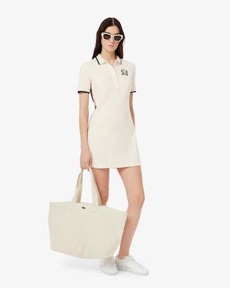 French Made Slim Fit Polo Dress Product Image
