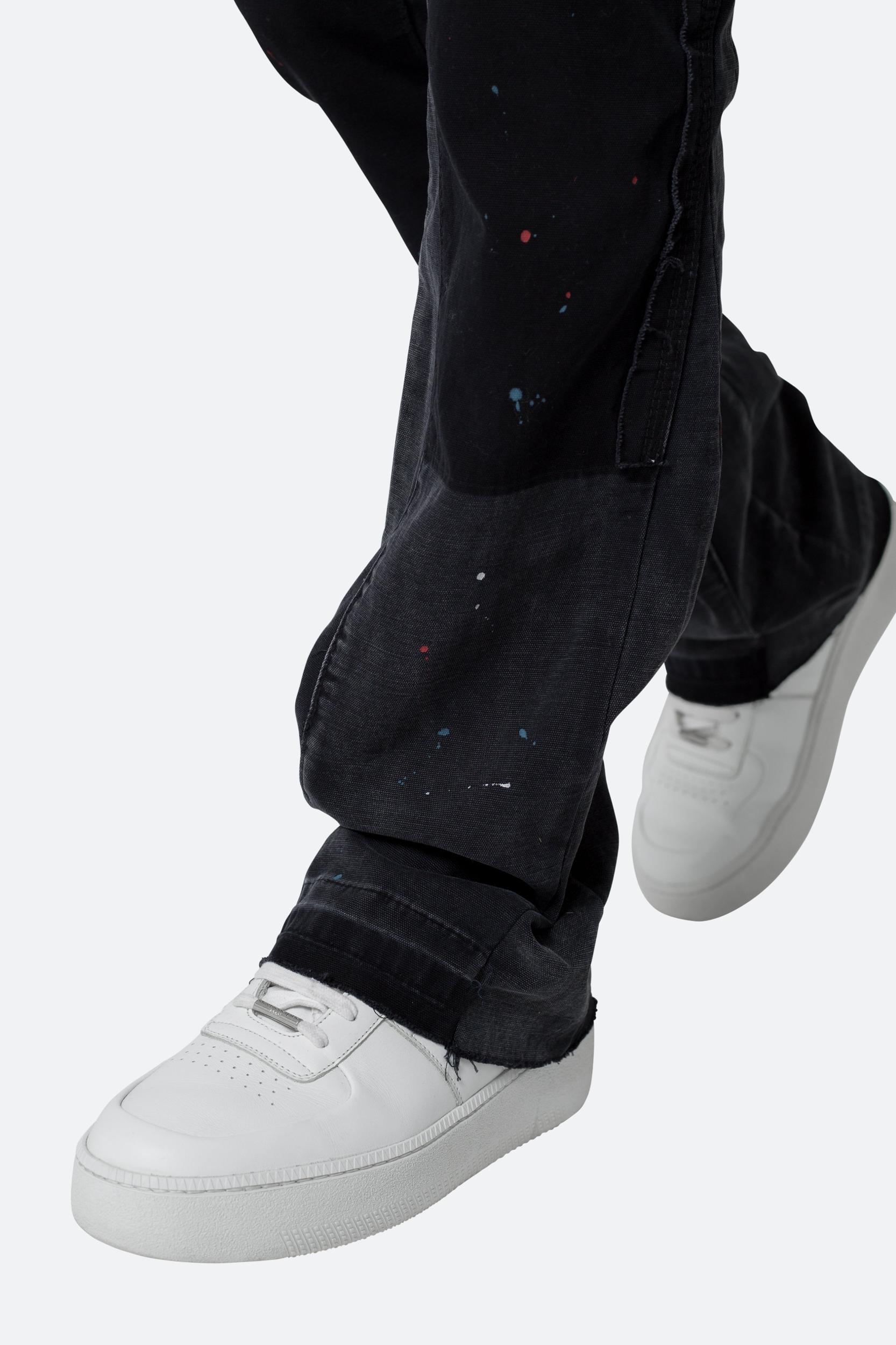 B243 Flare Denim - Black Product Image