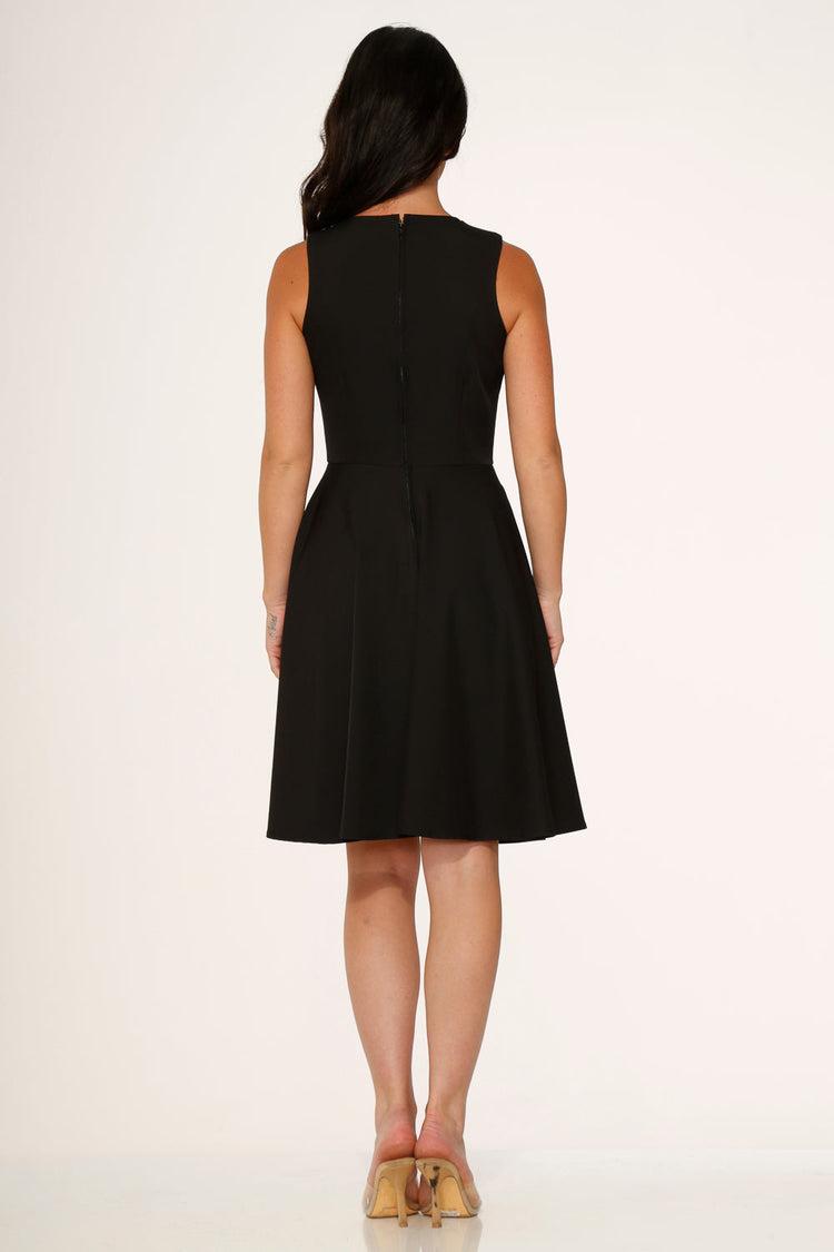 Halloween Pumpkin Embroidery Swing Dress Product Image