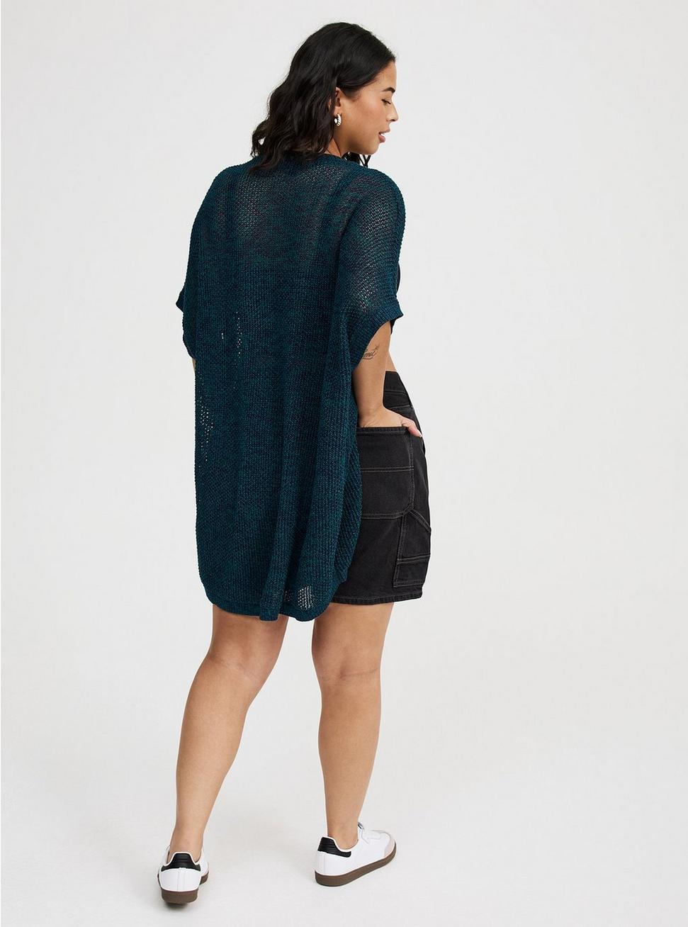 Open Knit Cocoon Cardigan Product Image