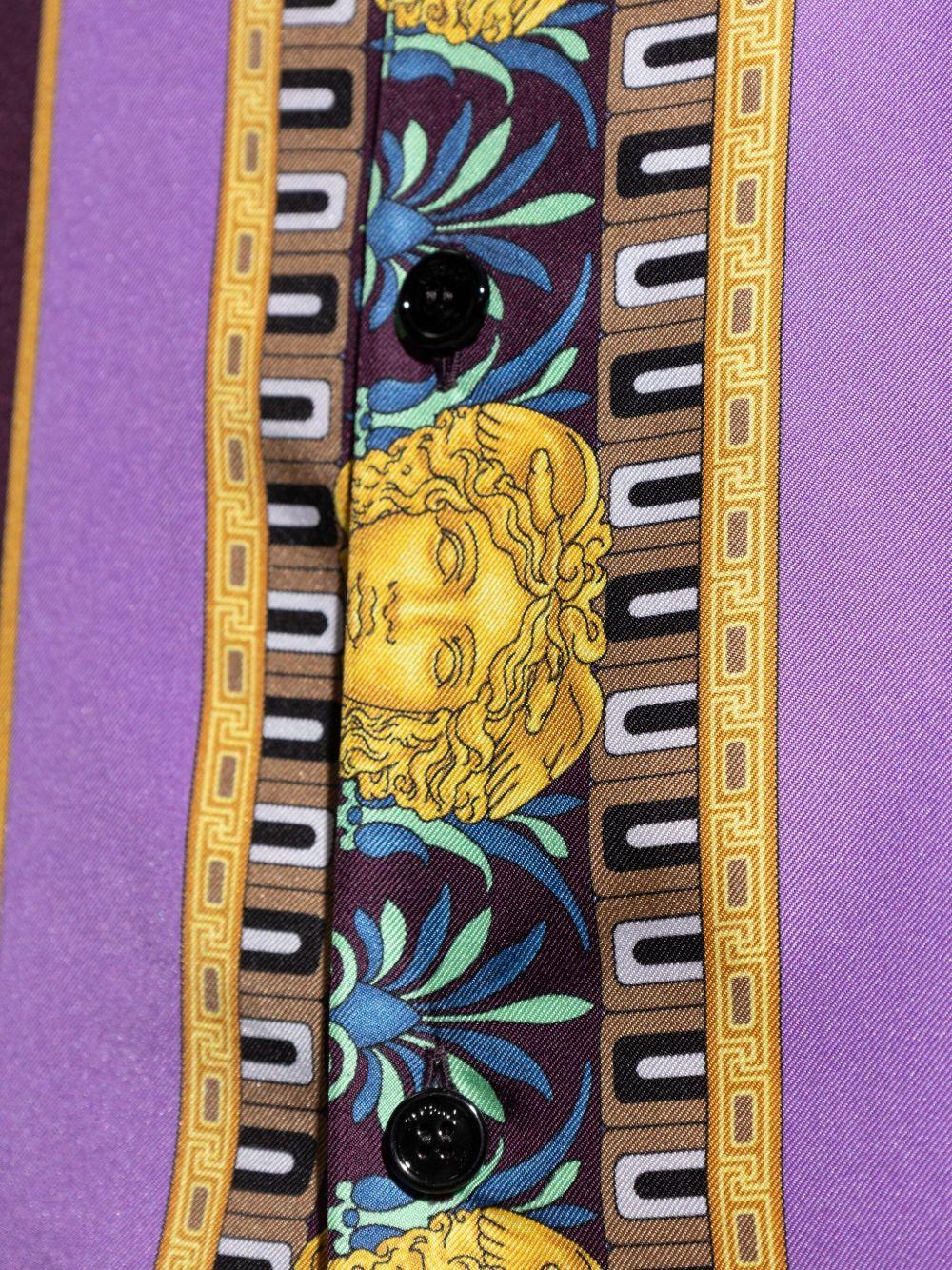 silk print shirt Product Image