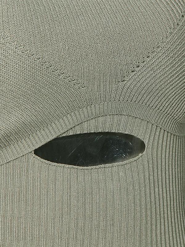 One Shoulder Cutout Knit Product Image