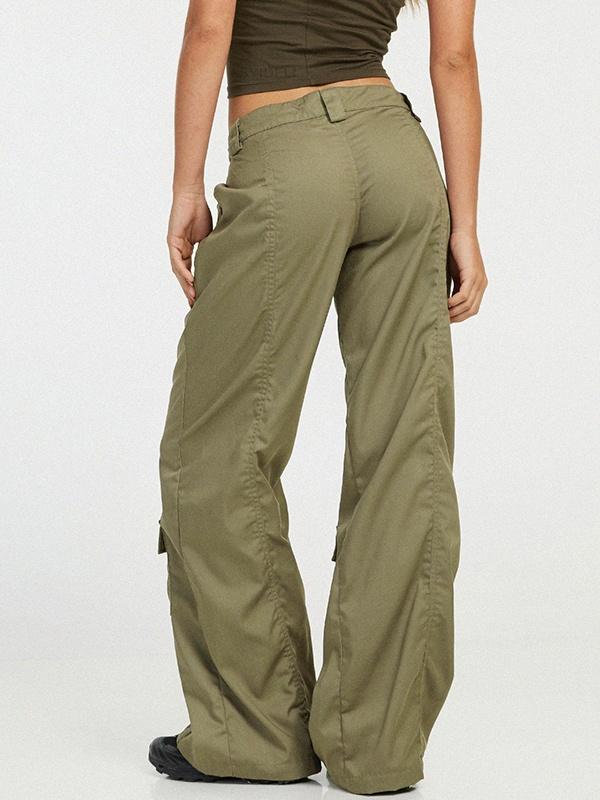 Low Waist Pocket Cargo Jean Product Image