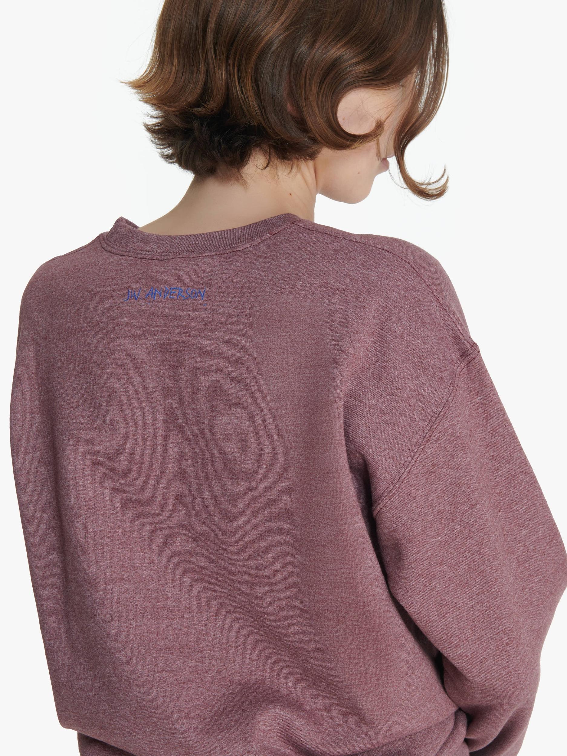 JW ANDERSON X QUEER SWEATSHIRT WITH PHOTO PRINT Product Image