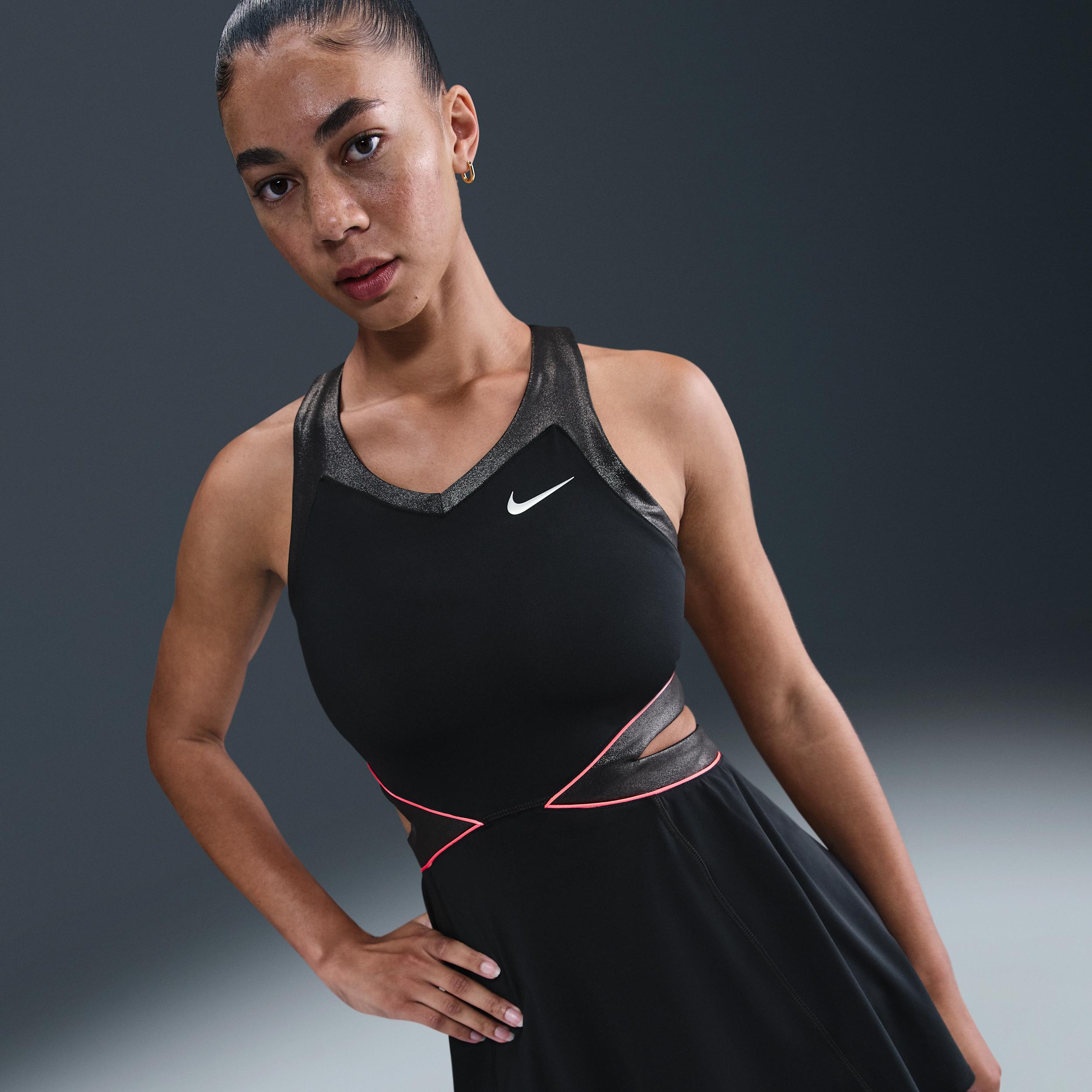 Nike Womens Court Slam Dri-FIT Tennis Dress | II6186-100 Product Image