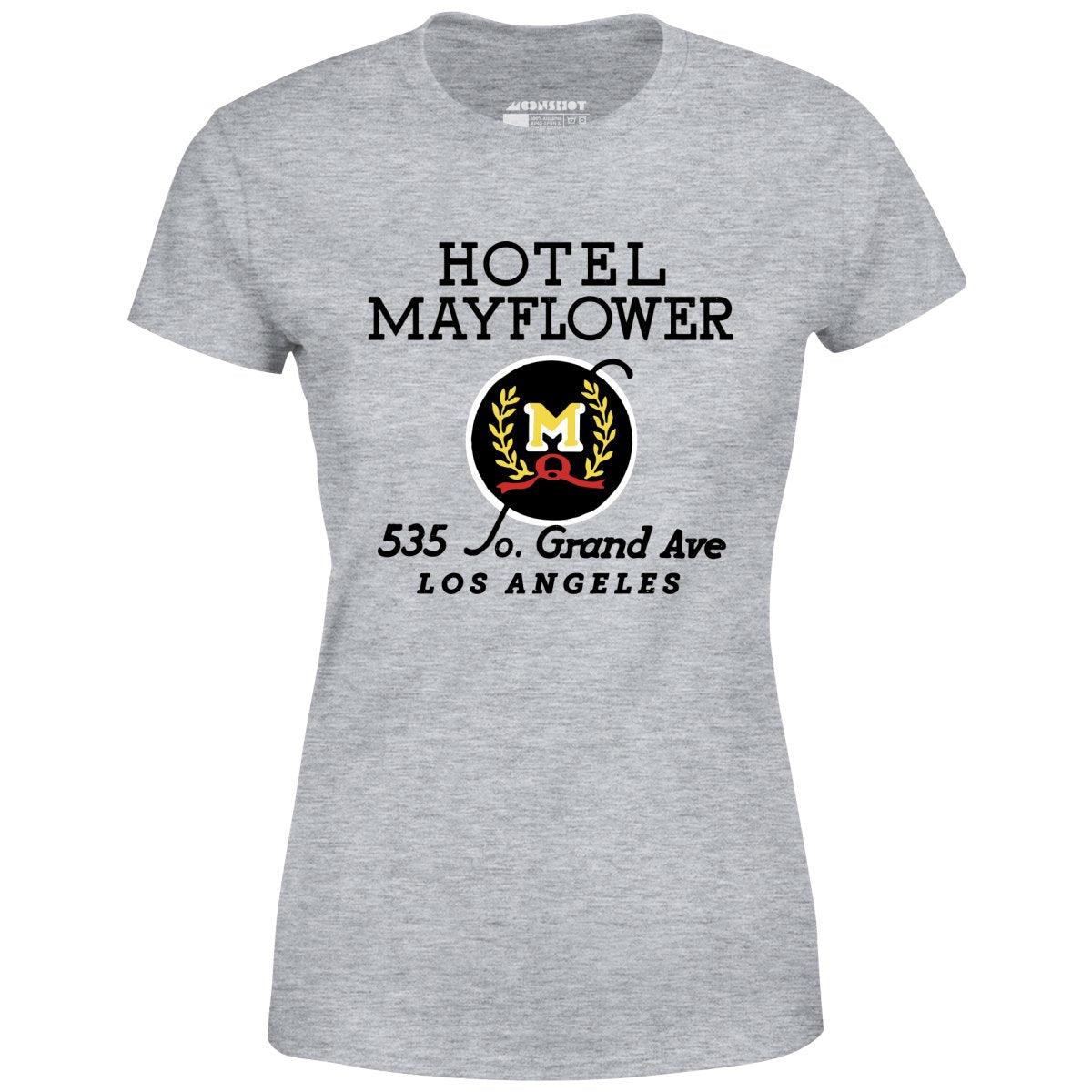 Hotel Mayflower - Los Angeles, CA - Vintage Hotel - Women's T-Shirt Female Product Image