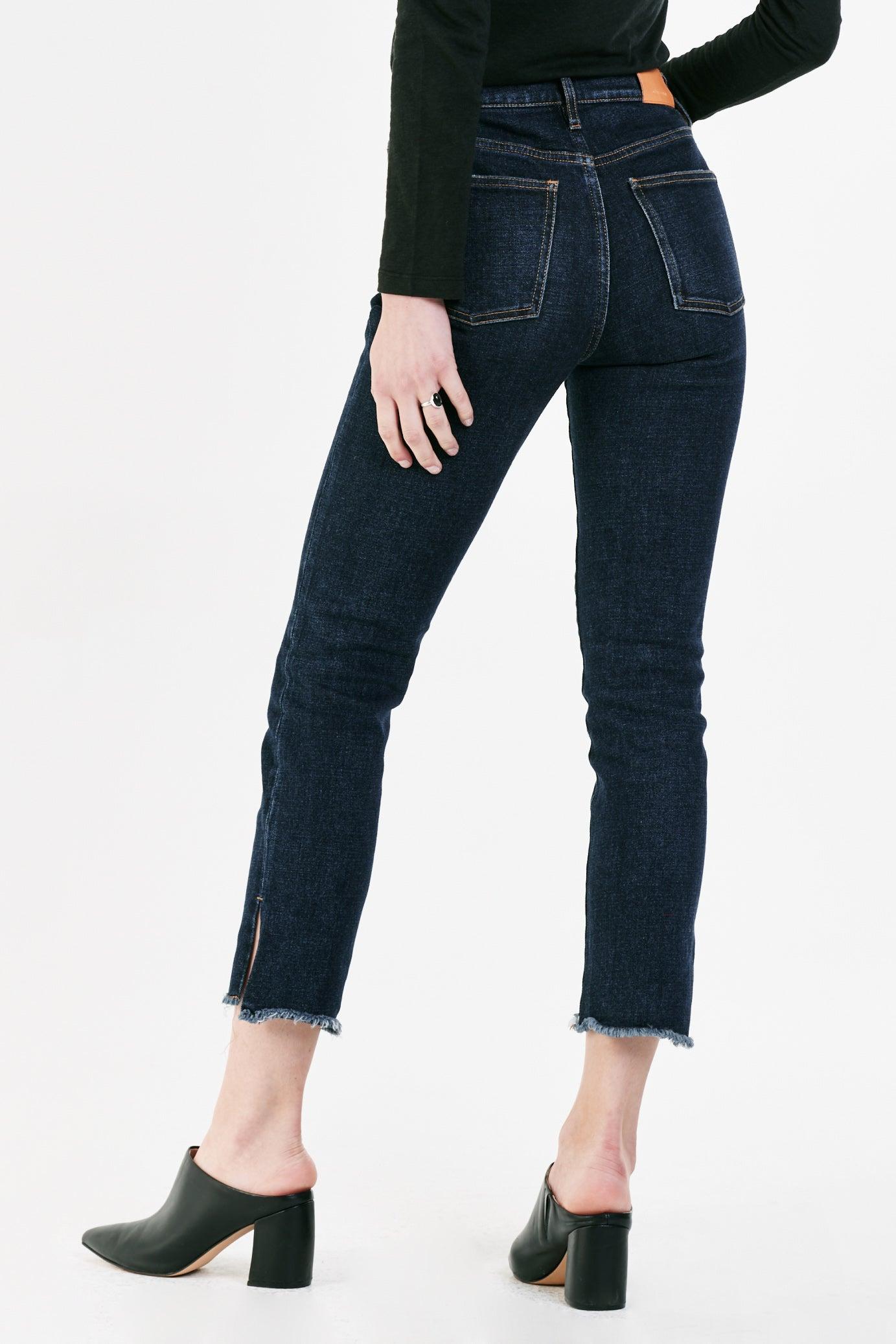 Stella Super HIgh Rise Cropped Sim Straight Jeans Product Image