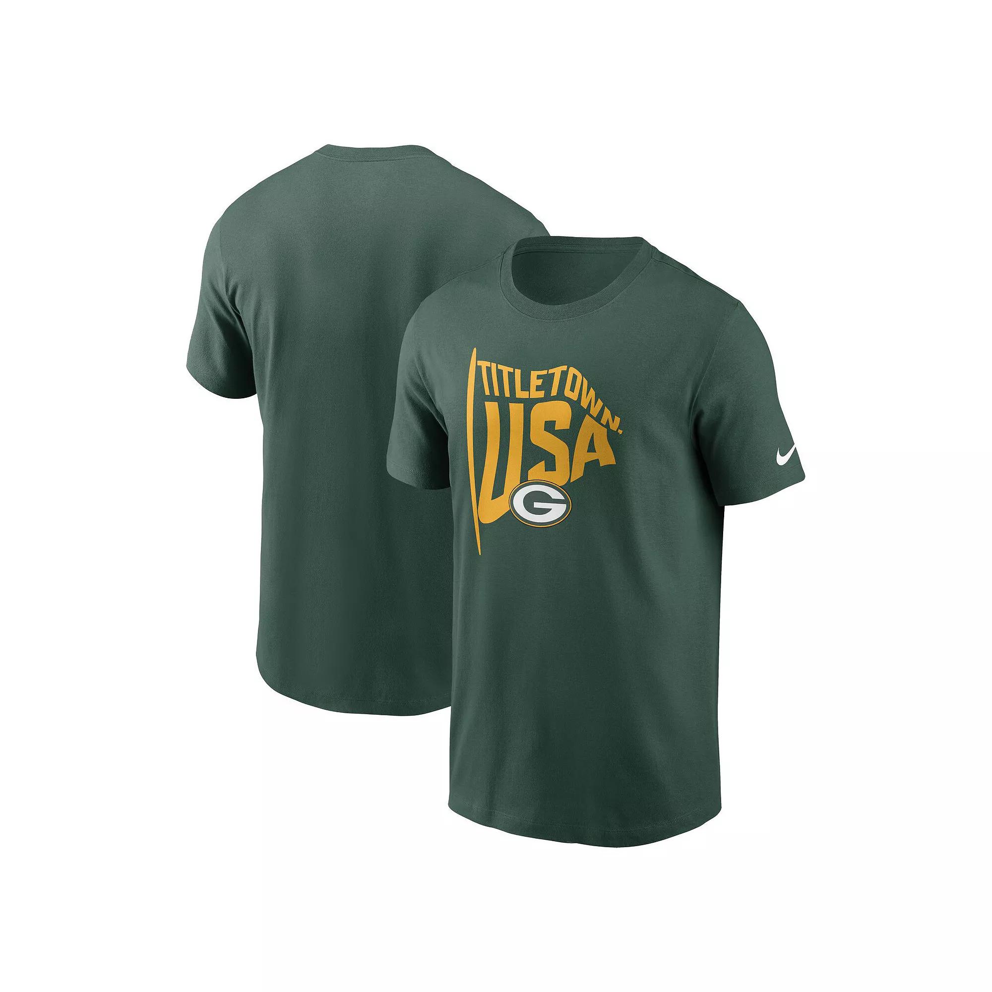 Men's Nike Green Green Bay Packers Local Essential T-Shirt, Size: 2XL Product Image