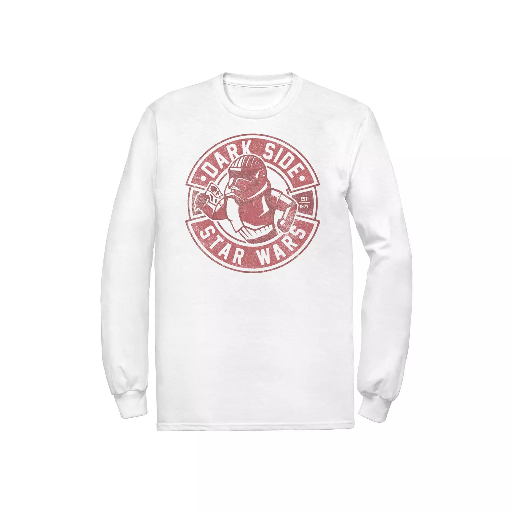 Men's Star Wars The Rise of Skywalker Sith Trooper Cartoon Long Sleeve Graphic Tee,  Product Image
