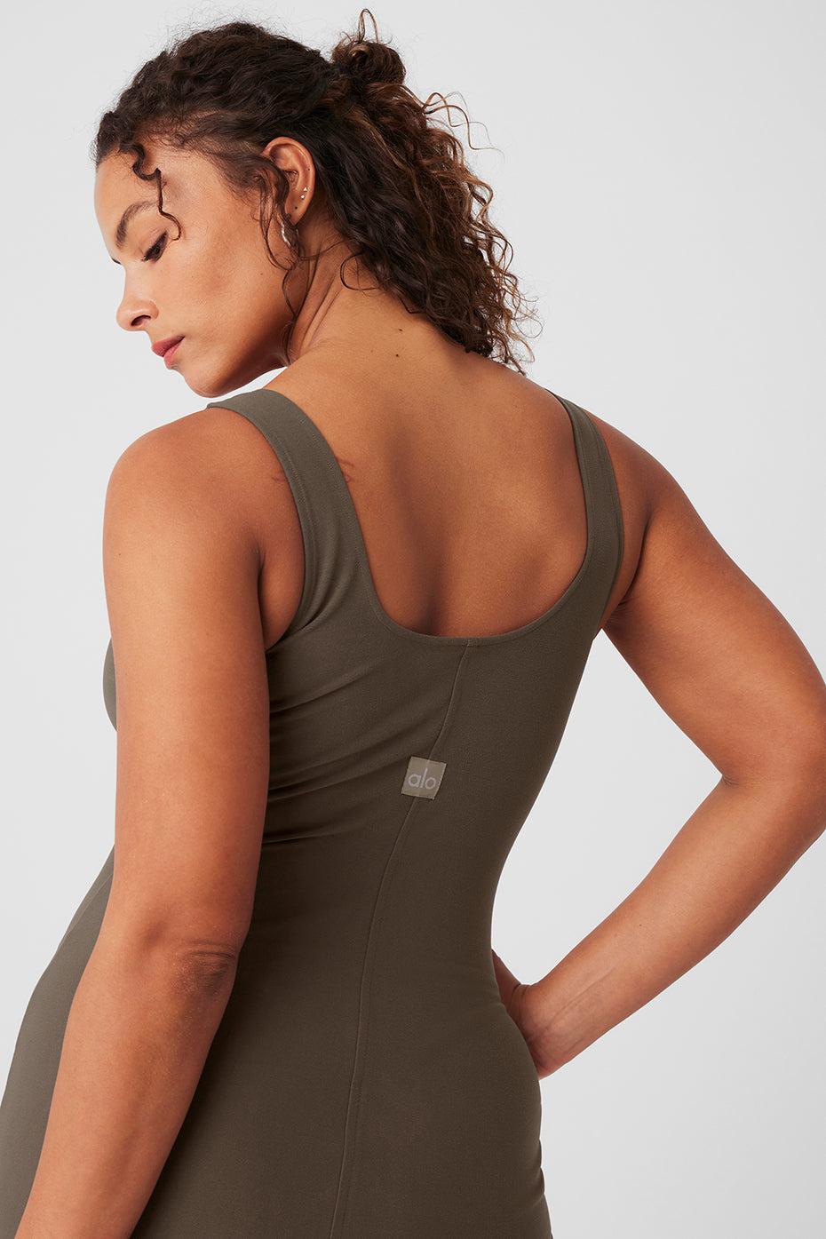 Alosoft Head Start Dress - Olive Tree Product Image