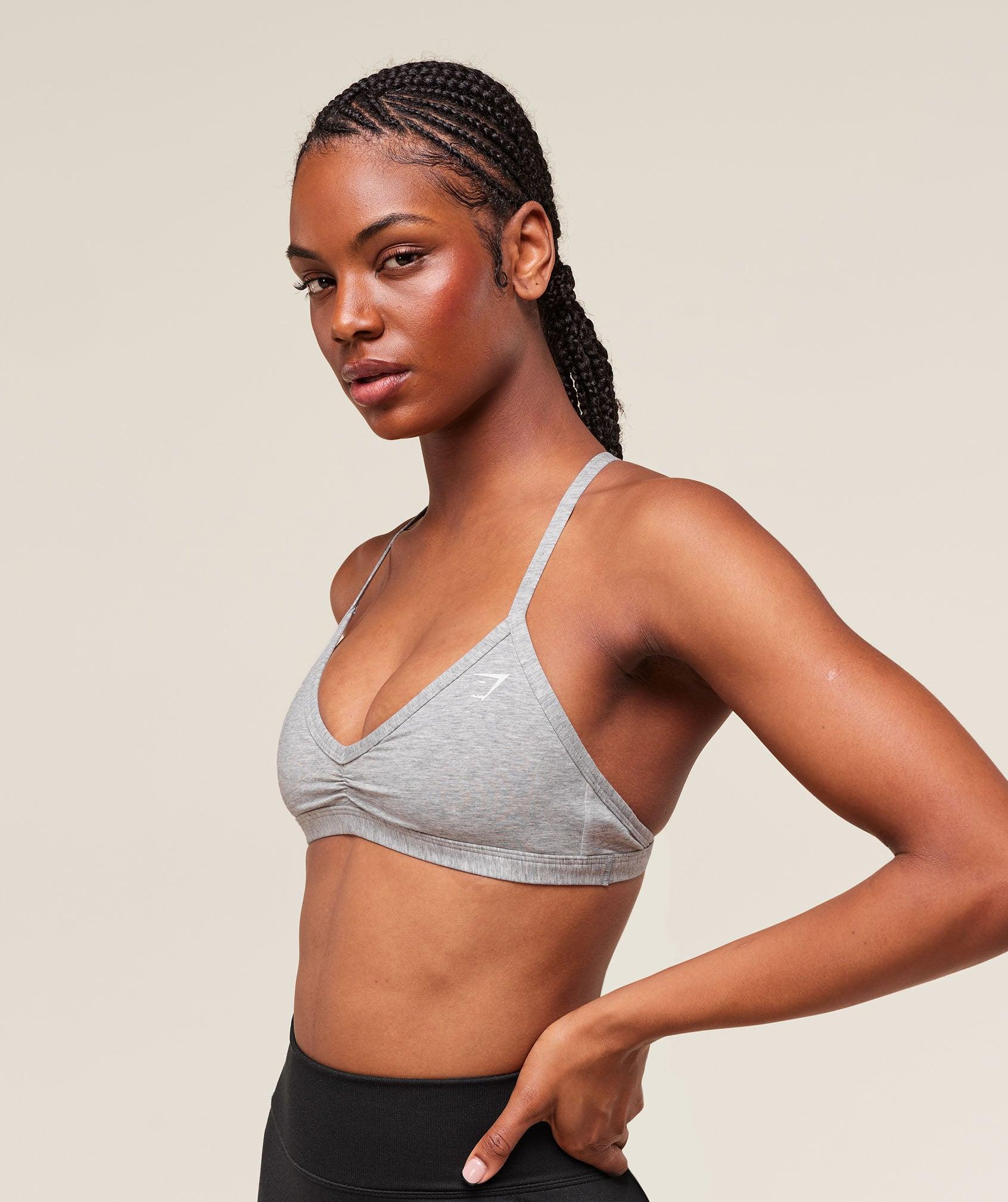 Cotton Minimal Sports Bra Product Image