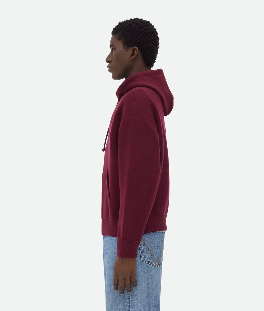 Men's Cashmere Jumper in Merlot Product Image