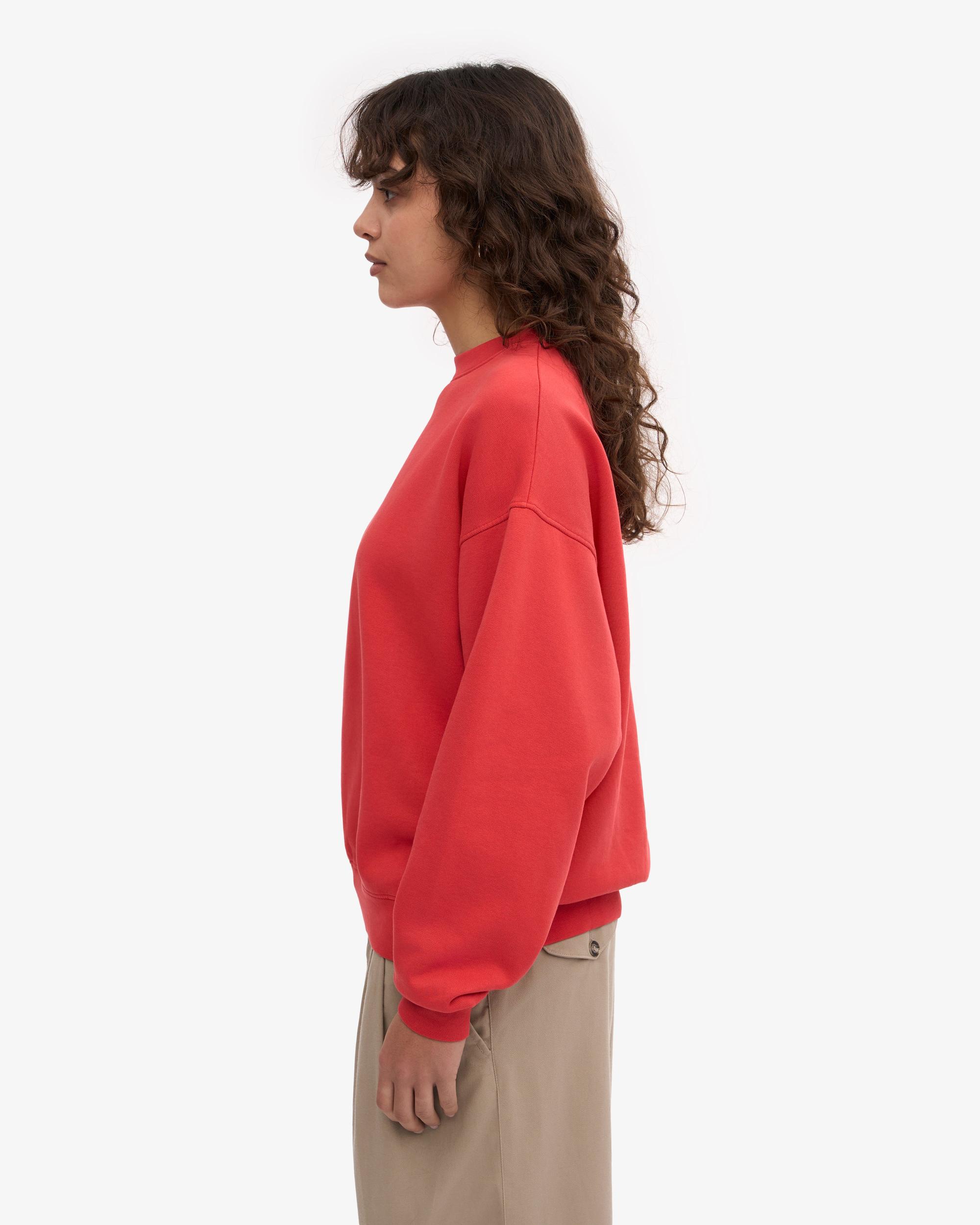 Organic Oversized Crew - Kelly Green Product Image
