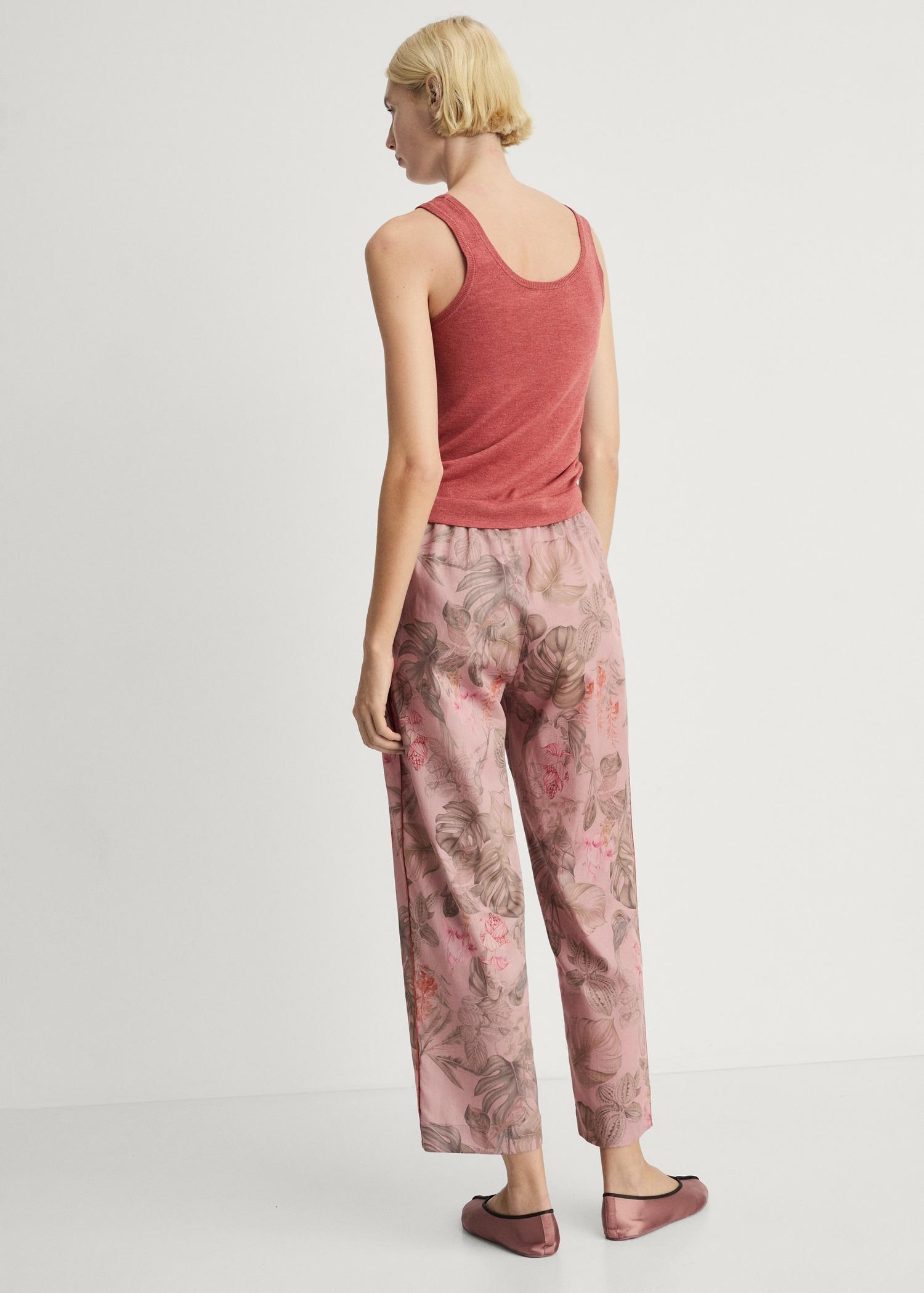 Rib-knit tank top - Women | MANGO USA Product Image