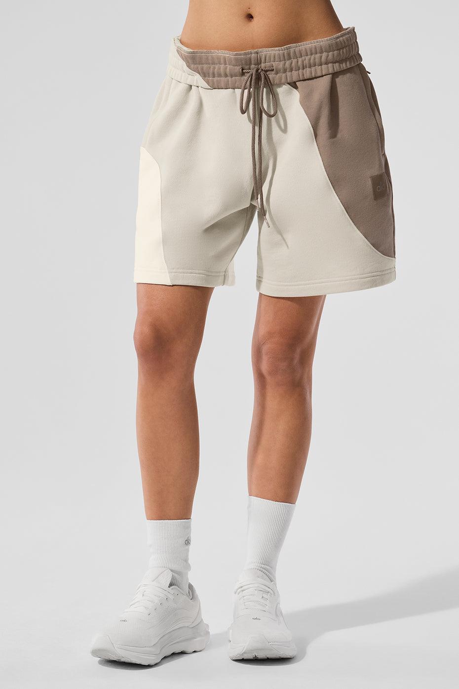 7" Make Waves Short - Ivory/Bone/Gravel Female Product Image