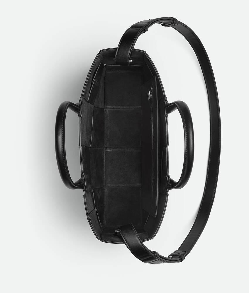 Men's Small East-West Arco Tote in Black Product Image