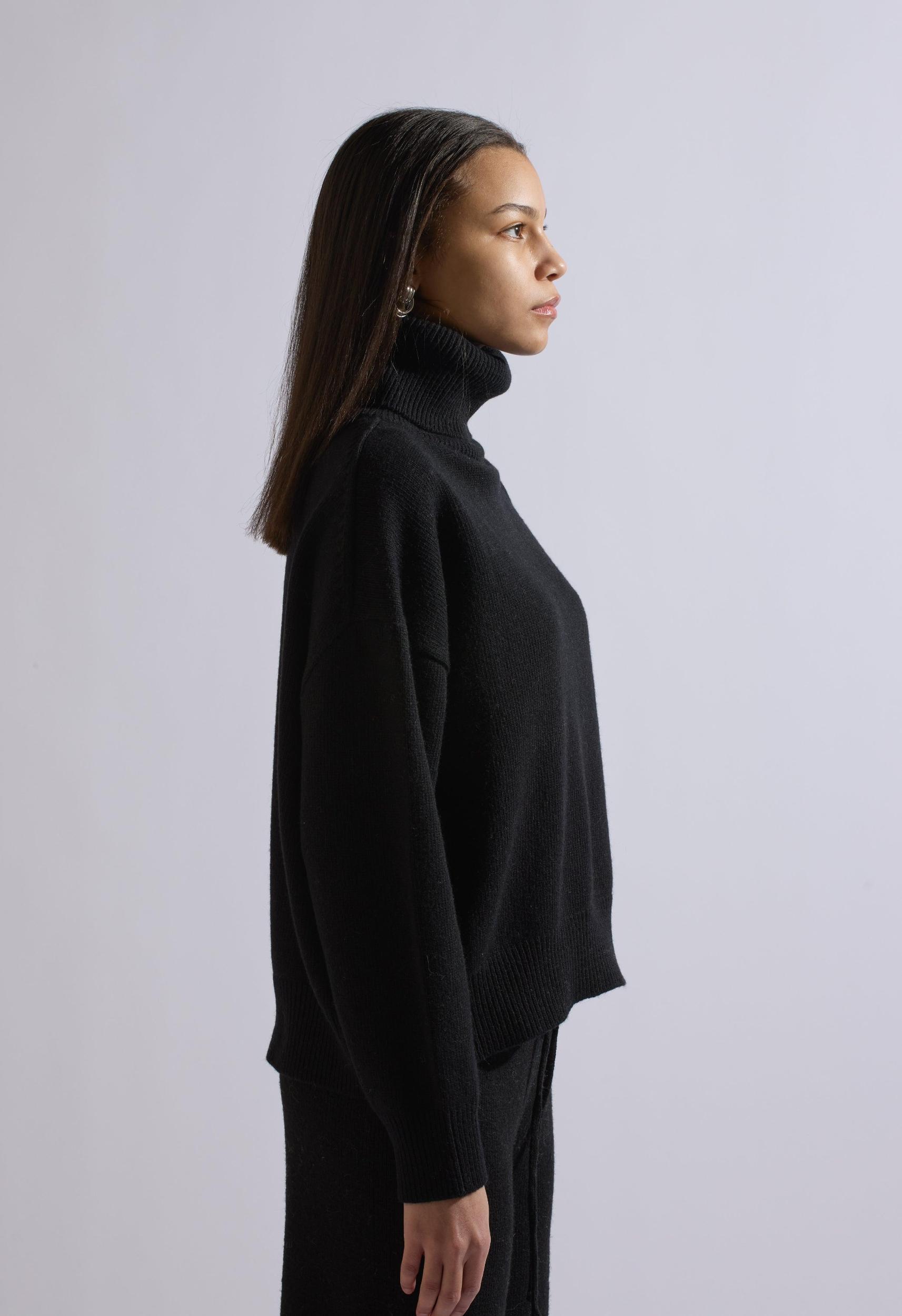 Jessie Wool Sweater Black Set Product Image